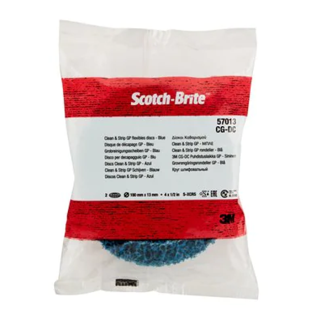 Preview: 3M Scotch-Brite™ Grobreinigungsscheibe CG-DC, 100 mm x 13 mm